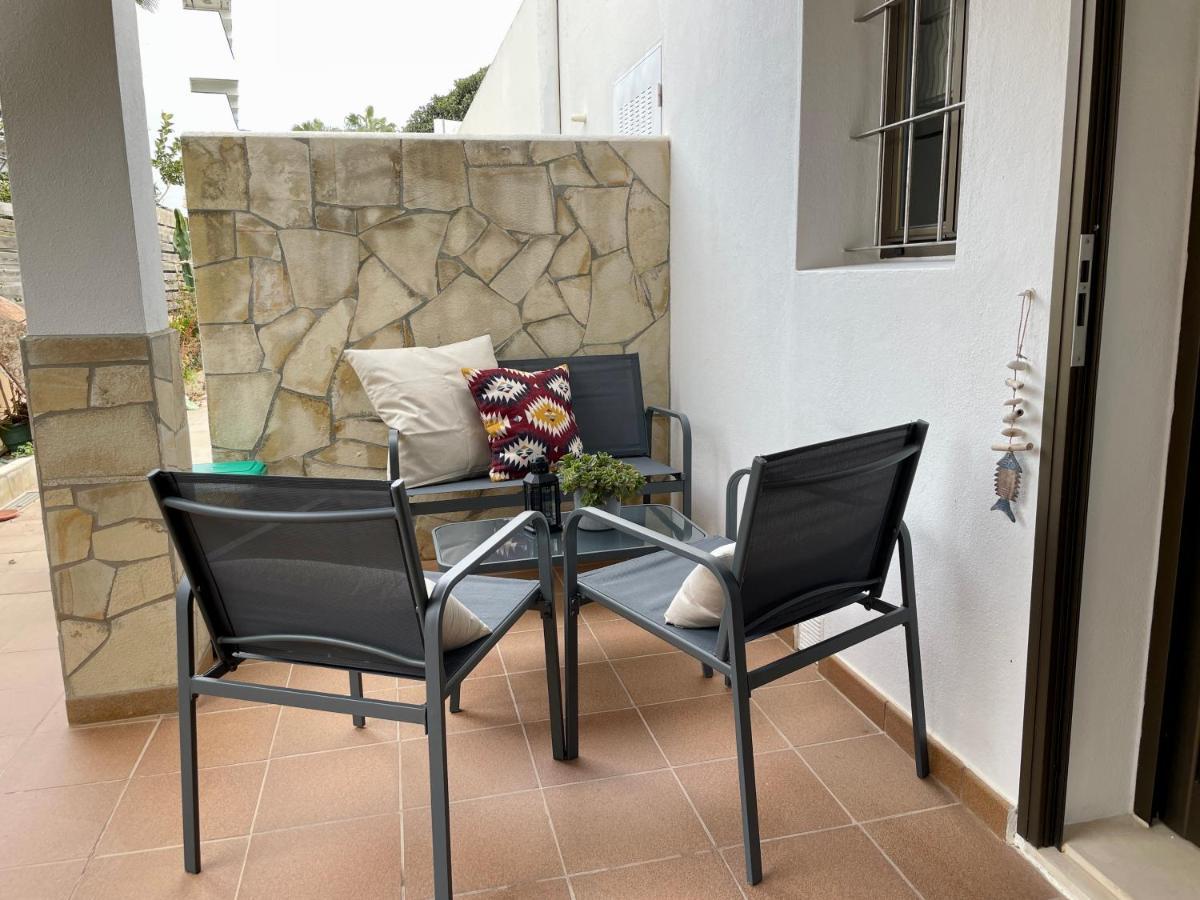 Apartamentos Carabela Playa Migjorn Bagian luar foto