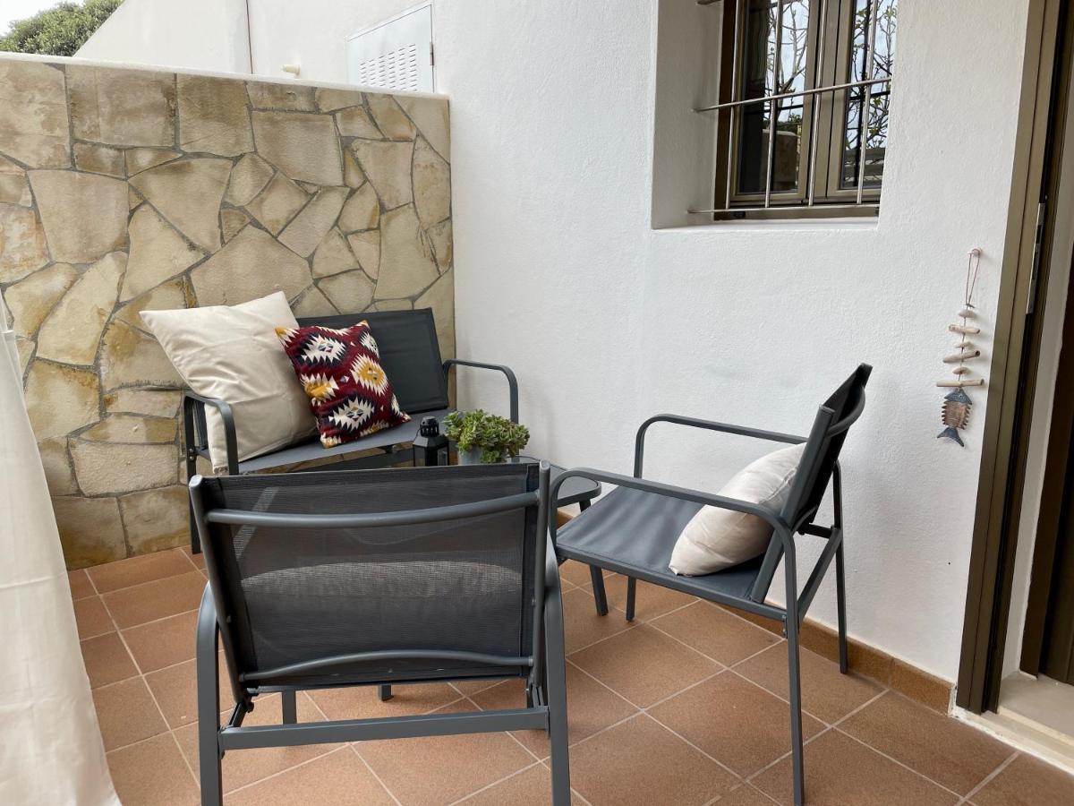 Apartamentos Carabela Playa Migjorn Bagian luar foto